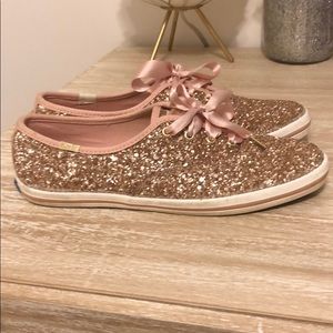 Kate Spade Keds in Rose Gold